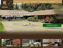Tablet Screenshot of guachala.com